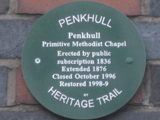 Newcastle under Lyme Penkhull Primitive Methodist Chapel