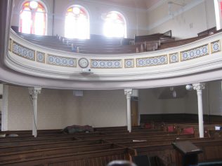 View of balcony over entrance doors View of balcony over entrance doors | Photo taken June 2018 by E&R Pearce