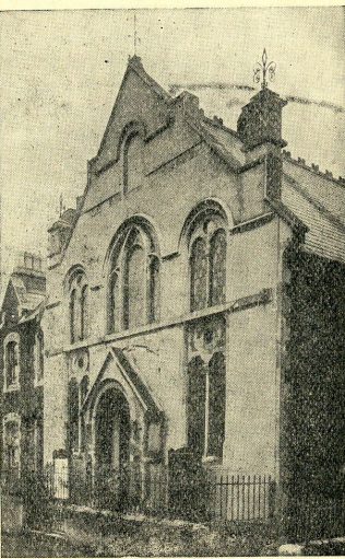 Prospect Place chapel, Swindon Prospect Place chapel, Swindon | Brinkworth and Swindon Centenary Handbook 1910