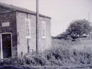 Picture we have of our Cumberworth Primitive Methodist Chapel & Sunday School Room taken 26th June 1965. Notice front and rear wooden communal posts for utility cables. There is no mains gas or water. (We have another similar picture of this one on a 35 mm glass slide and that at a Lincolnshire Library). Picture we have of our Cumberworth Primitive Methodist Chapel & Sunday School Room taken 26th June 1965. Notice front and rear wooden communal posts for utility cables. There is no mains gas or water. (We have another similar picture of this one on a 35 mm glass slide and that at a Lincolnshire Library). | Ray & Marie