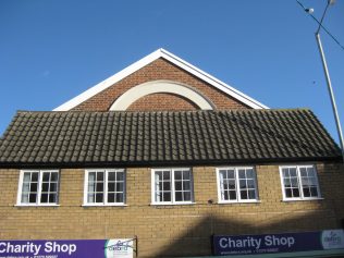 Front of Chapel including shop. Photo taken January 2014 | E & R Pearce