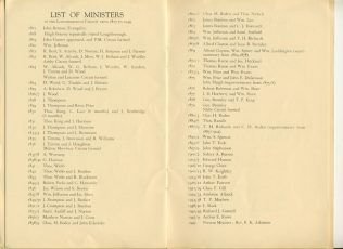 Swan Street Loughborough ministers Swan Street Loughborough ministers | Swan Street Centenary Handbook 1949