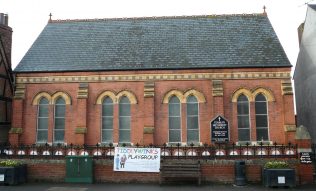 Tenbury 1893 PM Chapel elevation from Cross Street 2014 | R Beck