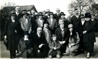 A group of visitors from George Street Worcester outside Wadborough PM Chapel late 1920's A group of visitors from George Street Worcester outside Wadborough PM Chapel late 1920's | Mildred Beck