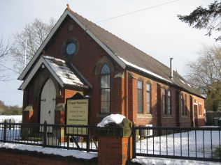 Whiteley Green Primitive Methodist Chapel, Sugar Lane. Cheshire