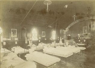 Temporary Fever Hospital Methodist Chapel Lyndhurst Road Worthing 1893 Temporary Fever Hospital Methodist Chapel Lyndhurst Road Worthing 1893 | PP/WSL/POO2780 West Sussex County Library Service